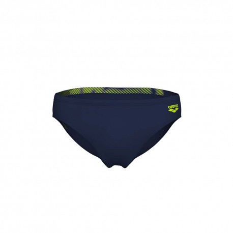 Arena Costume Slip Bright Glare Navy Lime Uomo