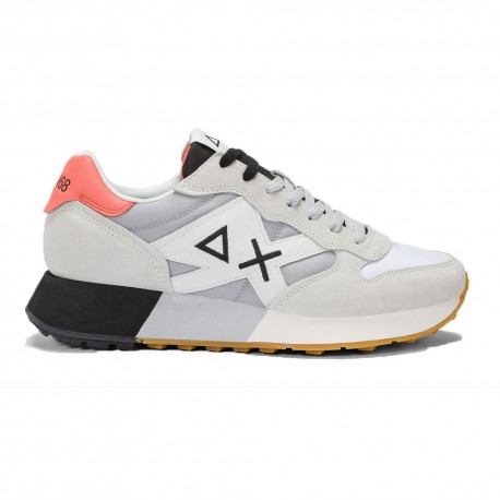 Sun 68 Jaki 2.0 Bicolor Bianco Grigio - Sneakers Uomo