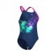 Arena Costume Intero Piscina Vibrant Blu Fucsia Donna