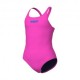 Arena Costume Intero Piscina Pro Solid Fucsia Blu Bambina