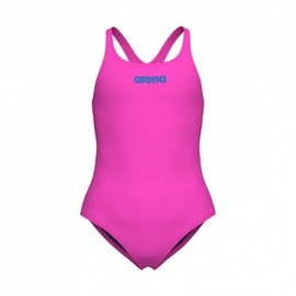Arena Costume Intero Piscina Pro Solid Fucsia Blu Bambina
