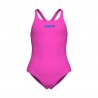 Arena Costume Intero Piscina Pro Solid Fucsia Blu Bambina
