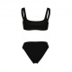 Arena Costume Due Pezzi Piscina Icon Bralette Solid Nero Bianco Donna