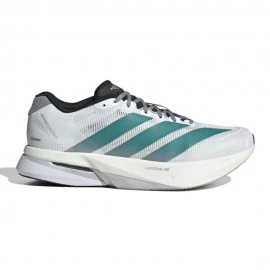 Adidas Adizero Boston 13 Cloud Bianco Pure Teal - Scarpe Running Uomo