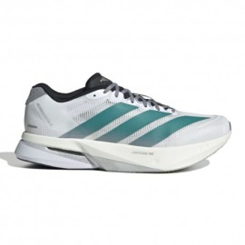 Adidas Adizero Boston 13 Cloud Bianco Pure Teal - Scarpe Running Uomo