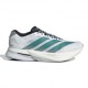 Adidas Adizero Boston 13 Cloud Bianco Pure Teal - Scarpe Running Uomo