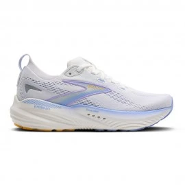 Brooks Glycerin Gts 22 Bianco Blu Heron - Scarpe Running Donna