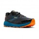 Brooks Divide 5 Ebony Mosaic Blue Arancio - Scarpe Trail Running Uomo