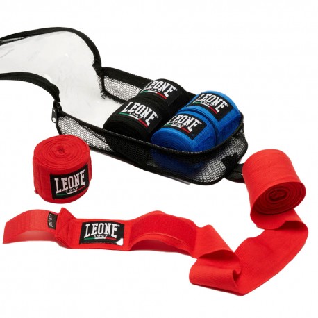 Leone Bendaggi Boxe Pack Da 3 Multi Uomo
