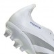 Adidas Predator League Ft Mg Bianco Argento Blu - Scarpe Da Calcio Uomo