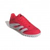 Adidas Predator Club Tf Rosso Bianco Nero - Scarpe Da Calcio Uomo