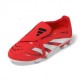 Adidas Predator League Ft Mg Rosso Bianco Nero - Scarpe Da Calcio Bambino