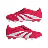 Adidas Predator League Ft Mg Rosso Bianco Nero - Scarpe Da Calcio Bambino
