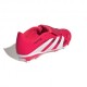 Adidas Predator League Ft Mg Rosso Bianco Nero - Scarpe Da Calcio Bambino
