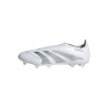 Adidas Predator League Ll Fg Mg Bianco Argento Blu - Scarpe Da Calcio Uomo