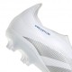 Adidas Predator League Ll Fg Mg Bianco Argento Blu - Scarpe Da Calcio Uomo