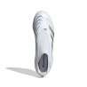 Adidas Predator League Ll Fg Mg Bianco Argento Blu - Scarpe Da Calcio Uomo