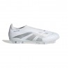 Adidas Predator League Ll Fg Mg Bianco Argento Blu - Scarpe Da Calcio Uomo