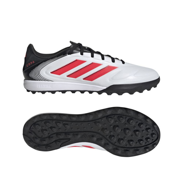 Adidas Copa Pure Iii League Tf Bianco Rosso Nero - Scarpe Da Calcio Uomo