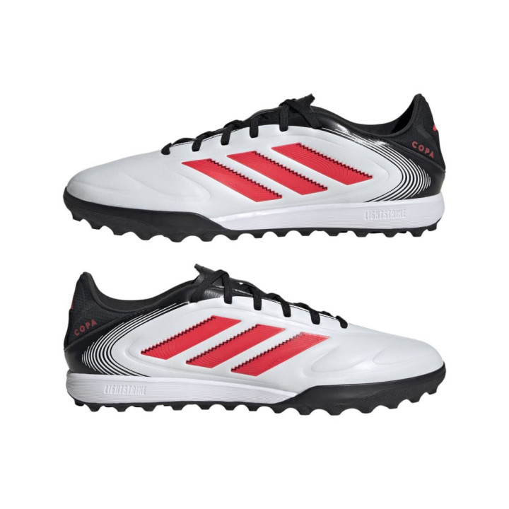 Adidas Copa Pure Iii League Tf Bianco Rosso Nero - Scarpe Da Calcio Uomo