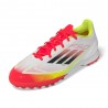 Adidas F50 League Tf Bianco Nero Giallo - Scarpe Da Calcio Uomo