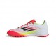 Adidas F50 League Tf Bianco Nero Giallo - Scarpe Da Calcio Uomo