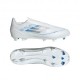 Adidas F50 League Ll Fg Mg Bianco Argento - Scarpe Da Calcio Uomo