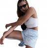 Nike Sportswear Classic Shorts Wvn Azzurro Donna