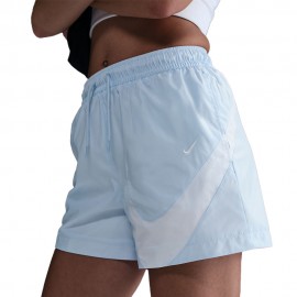 Nike Sportswear Classic Shorts Wvn Azzurro Donna