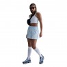 Nike Sportswear Classic Shorts Wvn Azzurro Donna
