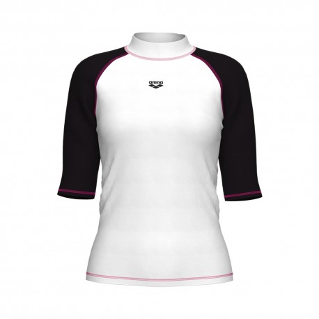 Arena T-Shirt Protezione Uv Bianco Donna