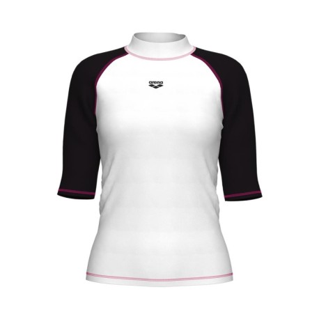 Arena T-Shirt Protezione Uv Bianco Donna