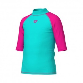 Arena T-Shirt Protezione Uv Fuxia Bambino