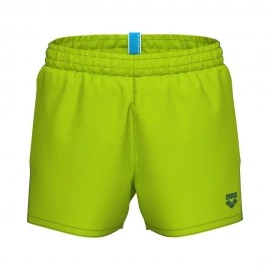 Arena Pantaloncini Mare Bywaix Lime Bambino