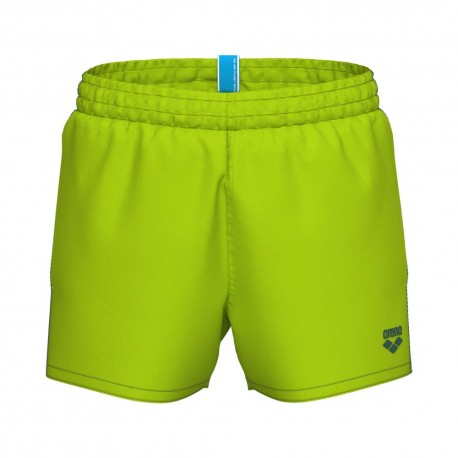 Arena Pantaloncini Mare Bywaix Lime Bambino