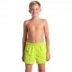 Arena Pantaloncini Mare Bywaix Lime Bambino