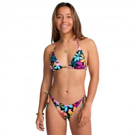 Billabong Bikini Top Fiori Azzurro Donna