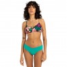 Billabong Bikini Top Fiori Blu Donna
