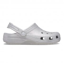 Crocs Glog Glitter Grigio - Sandali Mare Donna