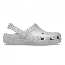 Crocs Glog Glitter Grigio - Sandali Mare Donna