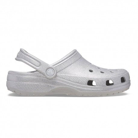 Crocs Glog Glitter Grigio - Sandali Mare Donna