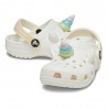Crocs Glog T Unicorno Bianco - Sandali Mare Bambina