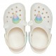 Crocs Glog T Unicorno Bianco - Sandali Mare Bambina