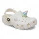 Crocs Glog T Unicorno Bianco - Sandali Mare Bambina