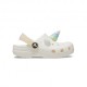 Crocs Glog T Unicorno Bianco - Sandali Mare Bambina