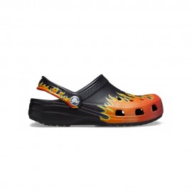 Crocs Glog K Fiamma Nero - Sandali Mare Bambina