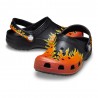 Crocs Glog T Fiamma Nero - Sandali Mare Bambina