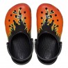 Crocs Glog T Fiamma Nero - Sandali Mare Bambina