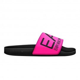Ea7 Fascia Big Logo Fuxia - Ciabatte Mare Uomo