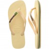 Havaianas Brasil Logo Beige - Infradito Mare Donna